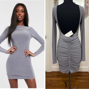NWT Club L London Open Back Bodycon Dress